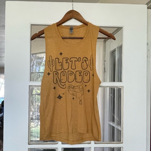 “Let’s Rodeo” Graphic Tank - Picture 3 of 3